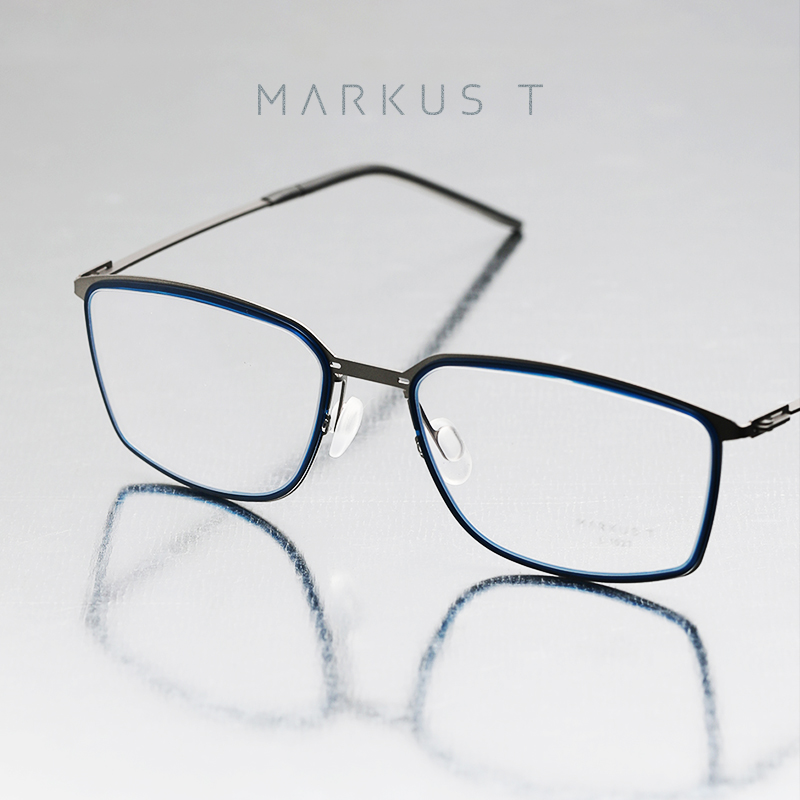 MARKUST方框钛金属超轻眼镜框