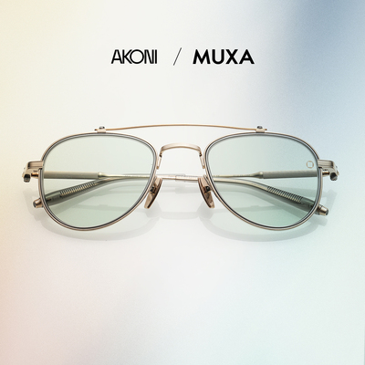 Akoni日本手工制作飞行员墨镜