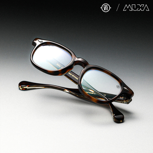 TVR 504 .925银 8mm 2026新款 日本手工眼镜框架 男女复古板材