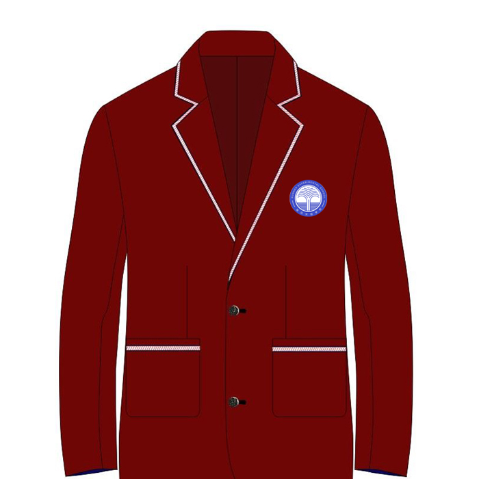 瑞风校服西装外套红色西服礼服