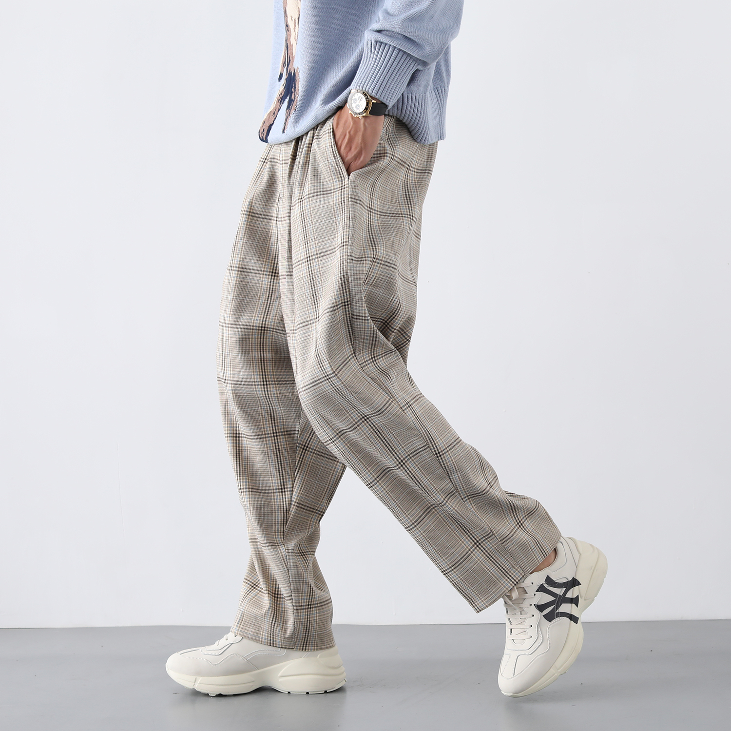Men's casual pants in autumn and winter