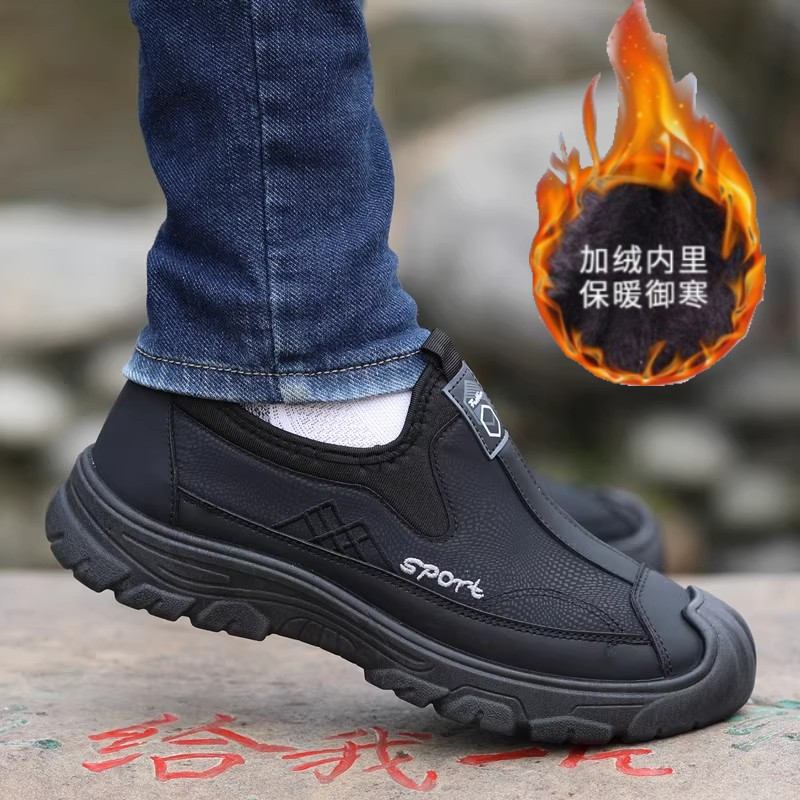 运动休闲鞋新款一脚蹬防滑板鞋鞋