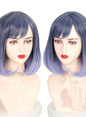 lolita假发软妹日常日系森女风cos假发原宿梨花头短发287C