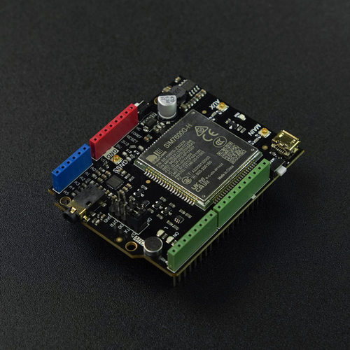 SIM7600G-H CAT4 4G(LTE) Shield扩展板远程通信模块兼容Arduino