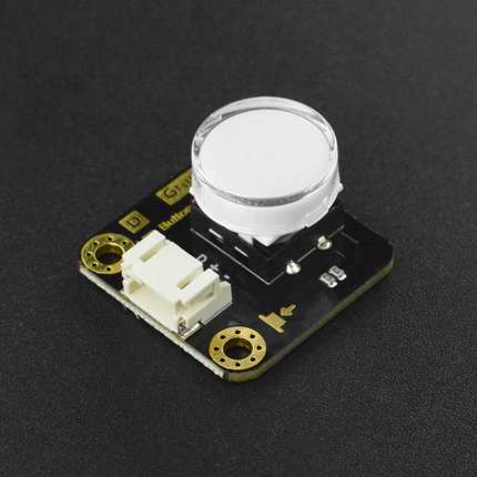 Gravity: 带LED灯的数字按钮 蓝色/白色/红色/绿色/黄色可选