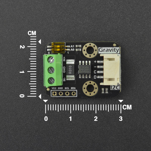 DFRobot Gravity:I2C数字功率计模块26V8A高精度电压电流功率测量 电子元器件市场 功率分析仪/功率计 原图主图