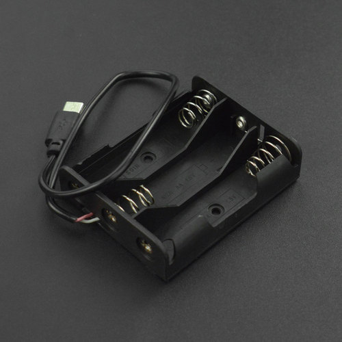 3节5号电池盒MicroUSB接头