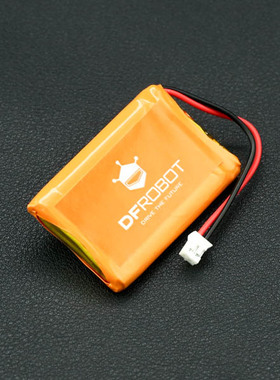 DFRobot 3.7V 1000mA大容量锂电池 20g (±2g)适用小型机器人