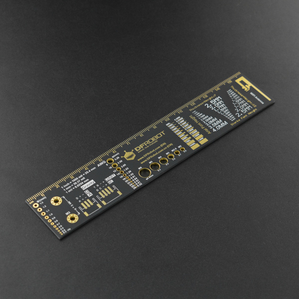 DFRobot PCB工程尺-Mini版 (16cm) 电子元器件市场 其他开发工具与套件 原图主图