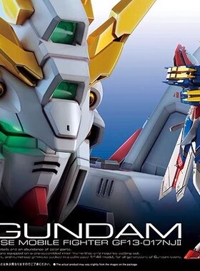 万代拼装模型 RG 37 1/144 God GF13-017NJ II 神高达 机动武斗传