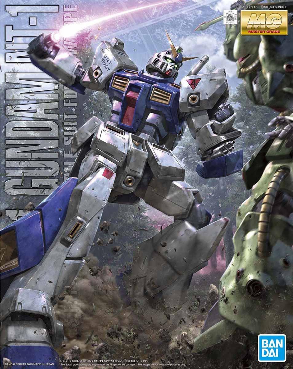 万代拼装模型 MG 1/100 RX-78 NT-1 ALEX 艾利克斯 高达 Ver.2.0 - 实物图