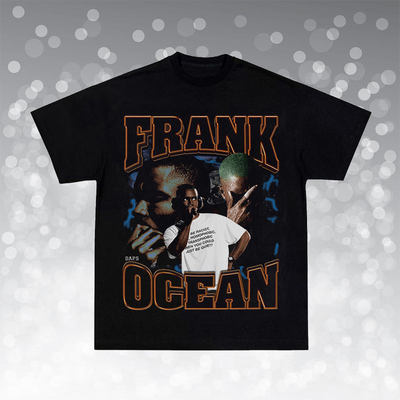 Vintage嘻哈饶舌复古圆领t恤