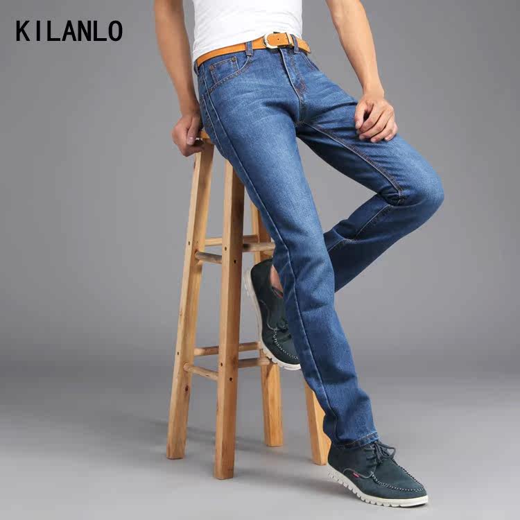 Jeans pour adolescent coupe droite en CVC - Ref 1464191 Image 1