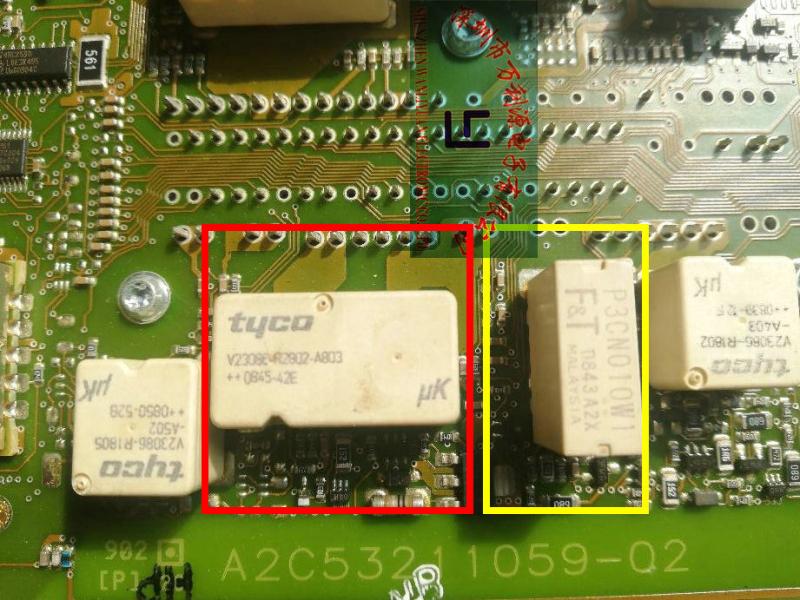 大众宝来速腾朗逸雨刮继电器