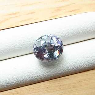 坦桑石裸石 矢车菊蓝色 戒指吊坠耳钉 纯净火彩好