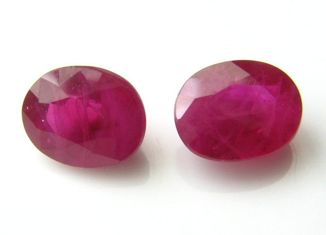 天然红宝石天然宝石缅甸无烧