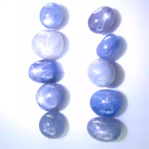 天然星光蓝宝石戒面价格低廉