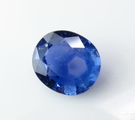 送国检证书1.2625克拉斯里兰卡矢车菊蓝蓝宝石 裸石 戒指面 吊坠