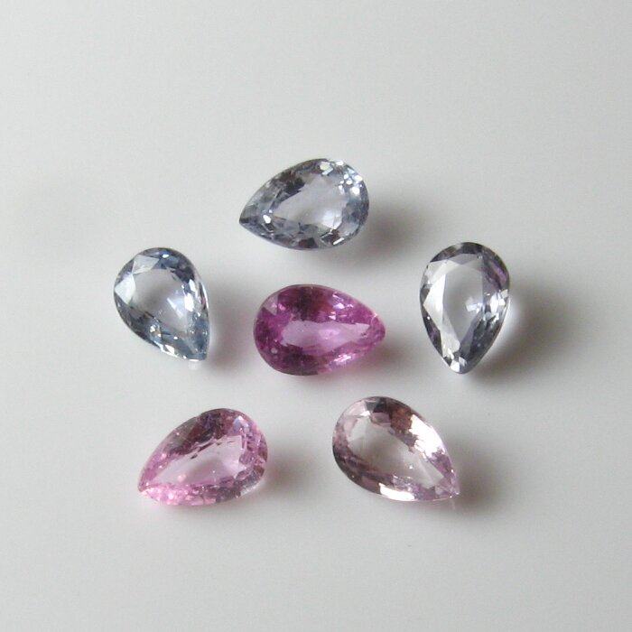 天然彩色蓝宝石裸石纯净透明鲜艳可做配石可做群镶手链项链,珠宝/钻石/翡翠,裸石,淘宝优惠券,粉丝福利购,淘宝优惠卷