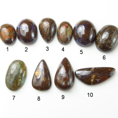 天然欧珀欧泊黑欧泊变彩opal