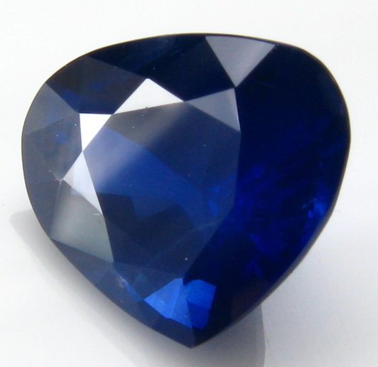 送国检证书 3.02克拉斯里兰卡矢车菊蓝蓝宝石 裸石 戒指面 全净