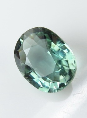 天然碧玺 青草绿色 蓝绿色 戒指面 吊坠 晶体全净 火彩出色 0621