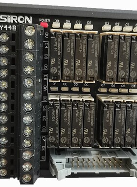 SiRON胜蓝16位继电器模块Y448八位Y446松下继电器Y441端子台T212