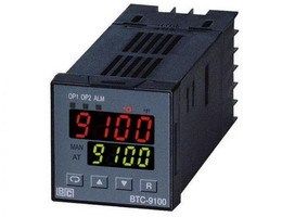 台湾伟林PID自整定温控器48x48mm数显电子式BTC9100型