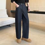 2026春夏男士轻奢简约宽松直筒牛仔裤高级感长裤1311NZ207P80，男装牛仔裤，星座1311（原A202）