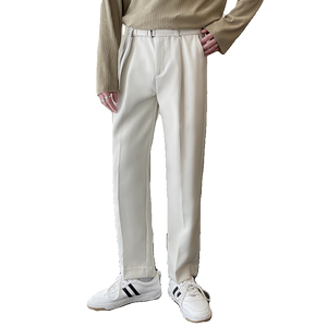 2025春夏新款轻熟风男士休闲裤抖音直播男长裤A202K2029P60图片
