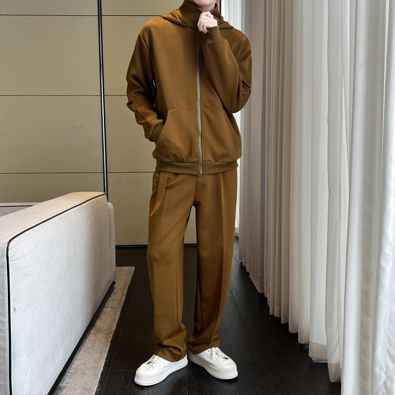 2025重磅痞帅连帽运动休闲卫衣宽松卫裤套装TZ1319P145WY319+K615,男装休闲裤,星座1311（原A202）