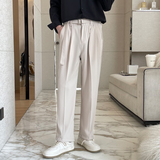 2025春夏新款男士轻熟小直筒宽松休闲裤抖音直播A202K1007P65，男装休闲裤，星座1311（原A202）