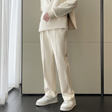 2025秋冬加厚560克德绒宽松直筒男士运动休闲长裤潮A202K1038P75，男装休闲裤，星座1311（原A202）