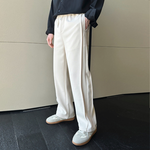 2025春夏新款男士松紧宽松直筒运动休闲裤A202K2050P65图片