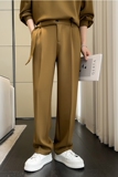 秋冬新款男士垂感重磅运动美式高街休闲长裤直筒卫裤A202K615P65，男装休闲裤，星座1311（原A202）