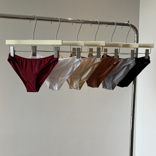 性感辣妹内裤 薄款 女三角裤 舒适透气纯色夏季 底裤 低腰纯欲风新款