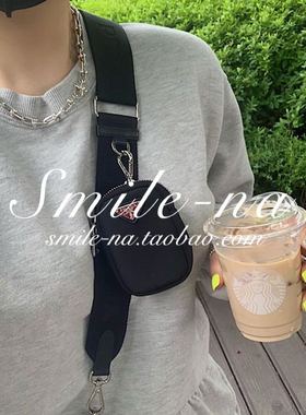 韩国进口重工实心U型马蹄扣项链