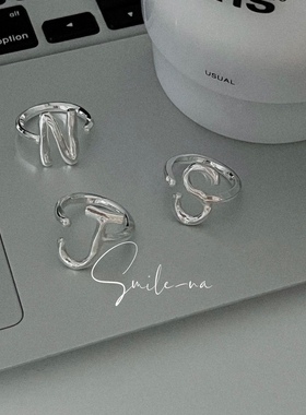 设计师款925纯银韩国指环