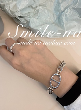 韩国进口925纯银小众设计师