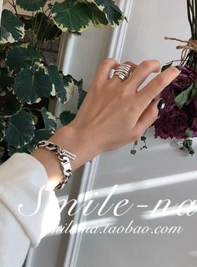 韩国进口ins设计师款实心吊牌