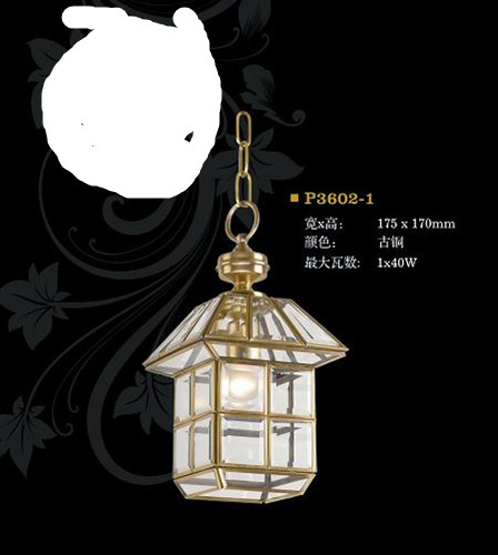 美式新中式风格新古典防水凉亭,阳光房欧式纯铜吸吊灯P3602-1