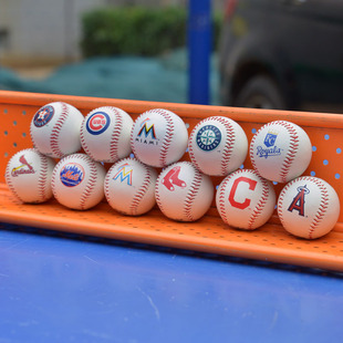 rawlings 美国职业棒球大联盟MLB各球队纪念棒球硬式收藏洋基道奇