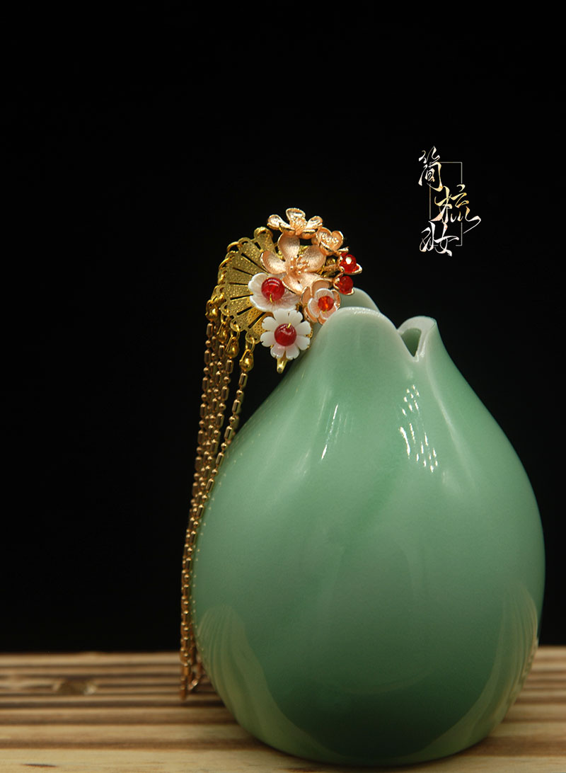 简梳妆bjdBJD古装头饰项链发簪璎珞手工自制4分3分古风新品南烟