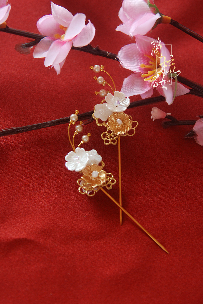 diy古装项链手工头饰新品