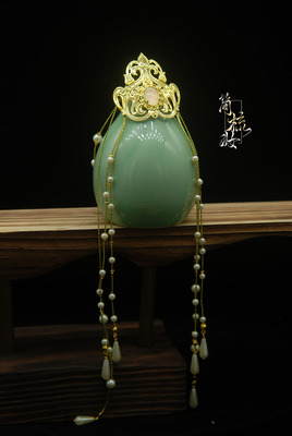 taobao agent Sanjie 7 BJD costume headwear necklace haircut 璎 handmade homemade DIY ancient style new product simple dress