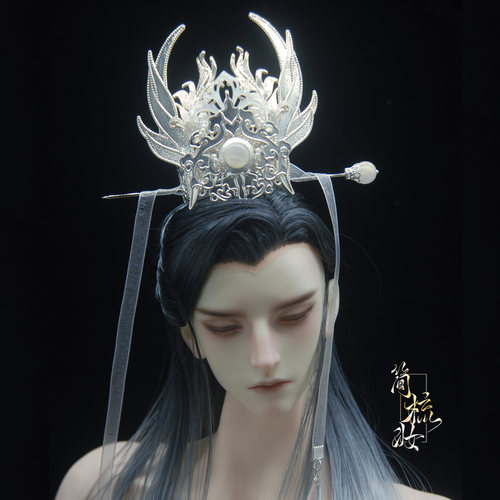 简梳妆BJD古风璎珞发簪75头冠