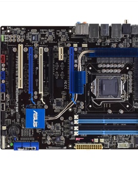 华硕P7P55 WS Supercomputer/E主板1156针双网口多P7P55D DELUXE