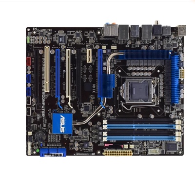 华硕P7P55 WS Supercomputer/E主板1156针双网口多P7P55D DELUXE