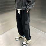 ins潮宽松百搭卫裤休闲运动长裤BAA8023P60限79，男装休闲裤，星座1104-1