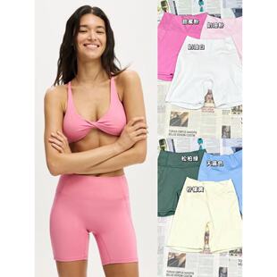 07.11新品 澳洲BODY美式休闲健身运动敲高腰设计塑形弹力瑜伽短裤
